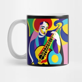 Matisse Style Guitarist Mug